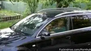 My Busty Learner Driver