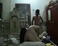 PaKIsTanI Paki Wife Fucks Servant While Husband Watches Via Video Call – Blonde Moment.