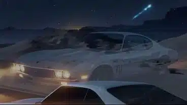 Supercar desert night – AI Interactive Video