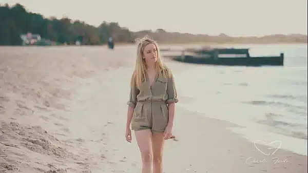 TEASER: Aussie babe Charlie Forde picks up Olive Gee and fucks her beachside. Full vid available at X RED