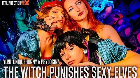 The Witch Punishes Sexy Elves