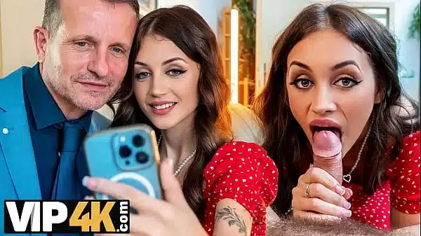 VIP4K. Czech slutty GF is fucking a former porn star