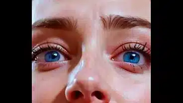 3D AI HQ Blonde Breast Expansion Solo Big tits Firm tits Hard erect nipples Cowgirl POV wSound added