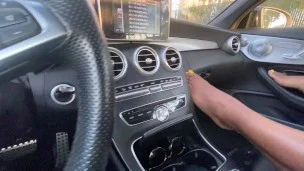ALMOST CAUGHT – PUBLIC MASTURBATION EBONY IN CAR AT GAS STATION PT2