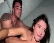 Amateur Party Girl Threesome With Big Dick Hardcore