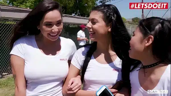 ANGELS – (Gina Valentine, Casey & Cindy Starfall) Tommy Gunn Gets To Have Sex On The Locker Room With Three Delicious Babes