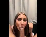 Arab Girl Enjoys Sucking Big Fat Dick