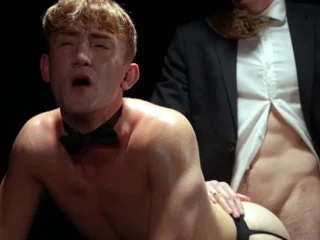 BDSM Auction Master Aries Wins Twink Slave Colton Fox