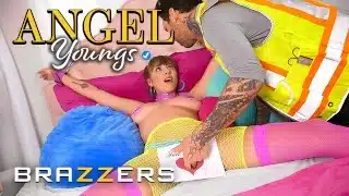 Brazzers – Angel Youngs Needs More Than Just A Dildo & A Hairbrush She Needs A Real Dick