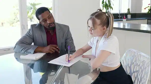 Cock Hungry Teen Coco Lovecock Tempts Her Tutor Into BBC Slamming GP2807