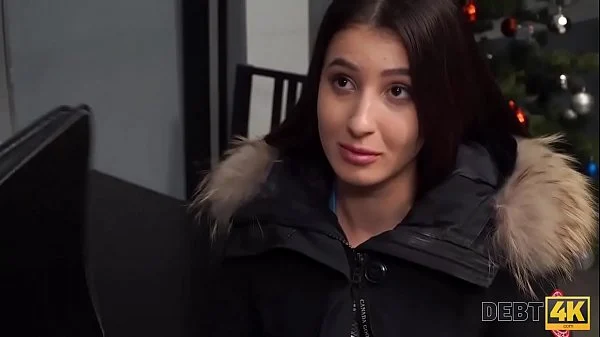 Debt4k. Manager of the local night club returns the debt she took for a car