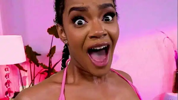 Ebony amateur really enjoys being fucked that hard – black porn