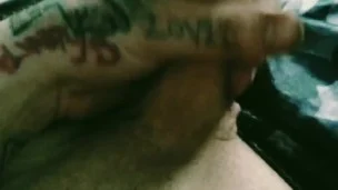 Hard fucking in car