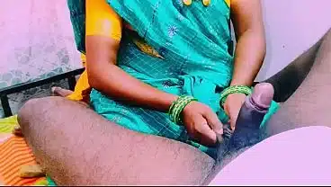 Indian maid amazing blowjob cowgirl fucking with house owner. Telugu dirty talks.