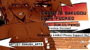 [My Hero Academia] Sweetie Bakugou gets F*cked and Dominated in the Car!” Art: @anush_arts