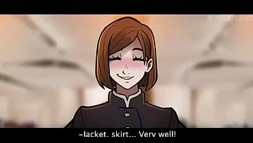 nobara x megumin x itadori tienen sexo en los vestidores