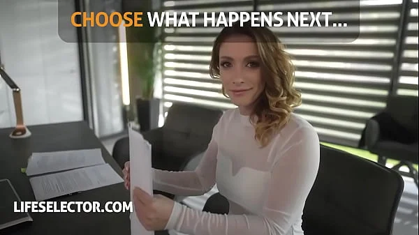 Office threesome anal porn with pornstars