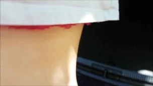 Public Car Park – Fuck Me in the Car Trunk