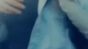 Quick finger fuck to make me cum and squirt – public masturbation