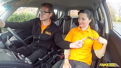 Super Cute Eighteen And Her Driving Instructor In Nasty Cheating Coarse Sex Clip