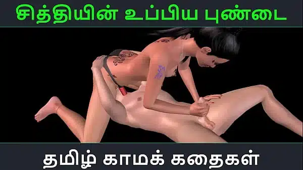Tamil audio sex story – CHithiyin uppiya pundai – Animated cartoon 3d porn video of Indian girl sexual fun