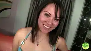 Tina Lees background is Korean but she likes getting a fantastic American chocolate cock
