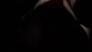 Young Indian couple car sex