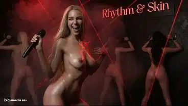 [AI-generated] – Music Video: Sex Rave (watch with sound) – Hot Strip Club Night with Busty Naked Dancers & DJ