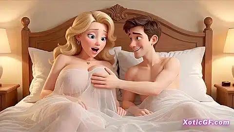 Family Secret: Big Tits Stepmom has First Time Sex with Horny Stepson