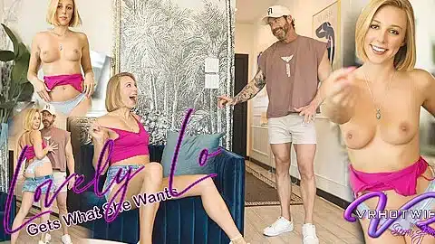 Gets What She Wants With Lovely Lo