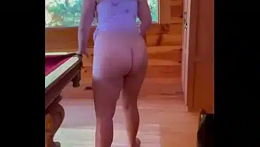 Guests waiting downstairs while the hosts are having sex upstairs.