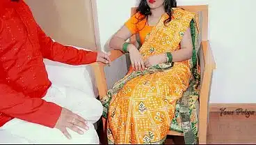 Hot and horny and unsatisfied wife with small dick husband with Hindi audio