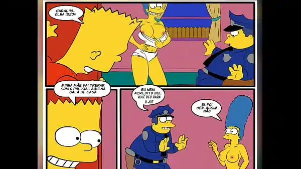 HQ Pornô – Paródia Os Simpsons