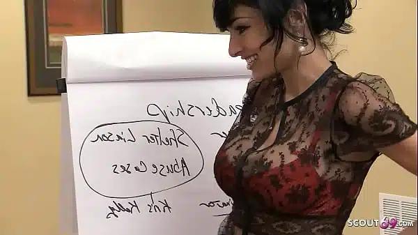 Huge Bouncing Boobs Anorexic Granny get Fucked by long Dick Boy