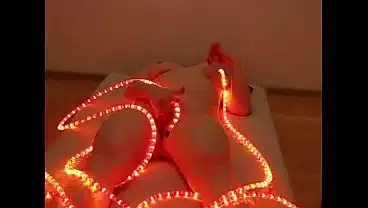 Madame Birgit and Alan SexPlays in Red to Mutual Orgasms