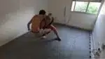 Mixed Fight With Ballbusting Ft. Feetlady