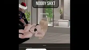 Nooby santa with a broad imvu (x)