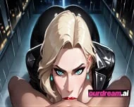 Ourdream Hentai | Blonde Anime Babe’s Stormy Skyscraper Blowjob