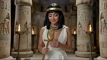 ourdream | Seductive Egyptian Nefari’s Hot Temple Cum Covered Tits