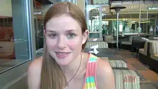 Out On The Town With Lara Brookes, Then Getting Naked And Touching Her Pink Pussy