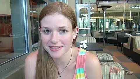 Out On The Town With Lara Brookes, Then Getting Naked And Touching Her Pink Pussy