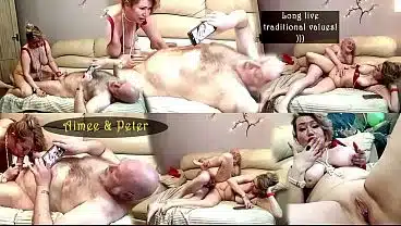 Peter & Aimee: Long live traditional values! Funny fucking of a mature married couple 50 …))