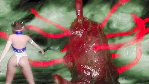 Petite 3d Honey Surrenders Her Pussy To Monsters