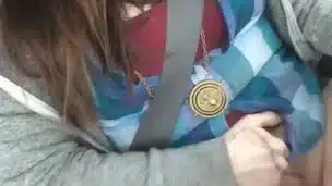 Soaked pussy public play