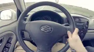 Spontaneous Deep Blow Job while Driving a Car and Cum Play 60FPS