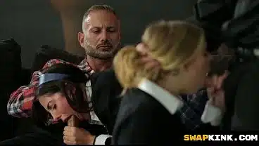 Therapy Session Turns Into Stepdads Swapping And Fucking Each Others Stepdaughters