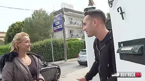 Truck Sex In Barcelona With Veronica Leal